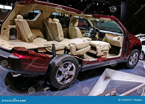 Interior of a Dodge Minivan Editorial Photography - Image of horsepower ...