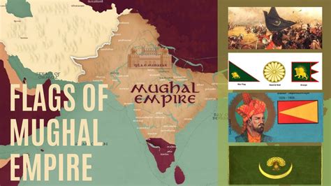 Mughal empire flags | all flag of Mughal empire | Babur empires flag ...