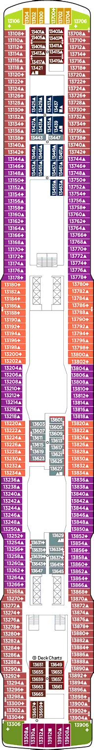 Norwegian Escape Deck Plans, Ship Layout & Staterooms - Cruise Critic