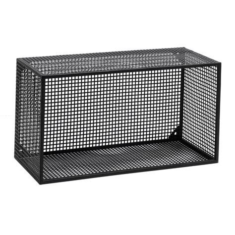 Box for wall WIRE L black - Nordal nordic decoration