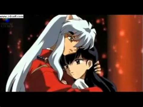 Kagome and Inuyasha Kiss - YouTube