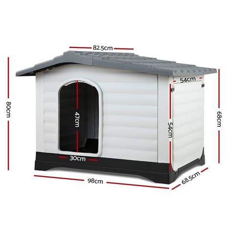 Dog Kennel Kennels Outdoor Plastic Pet House Puppy Extra Large XL | Buy ...