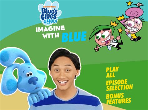 Blue's Clues and You! Imagine With Blue DVD Menu by Jack1set2 on DeviantArt