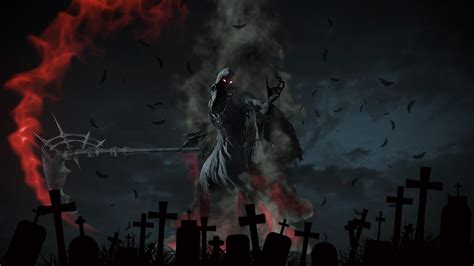 Grim Reaper Artwork Wallpaper, HD Fantasy 4K Wallpapers, Images, Photos ...