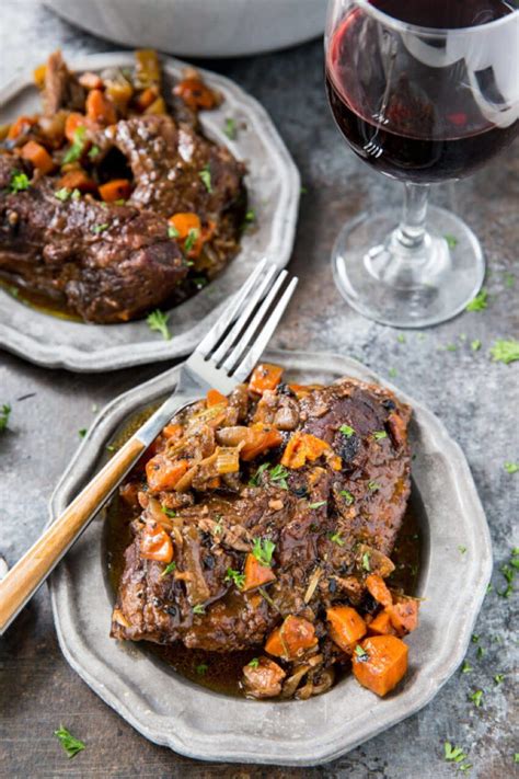 Red Wine Braised Beef - Easy Peasy Meals