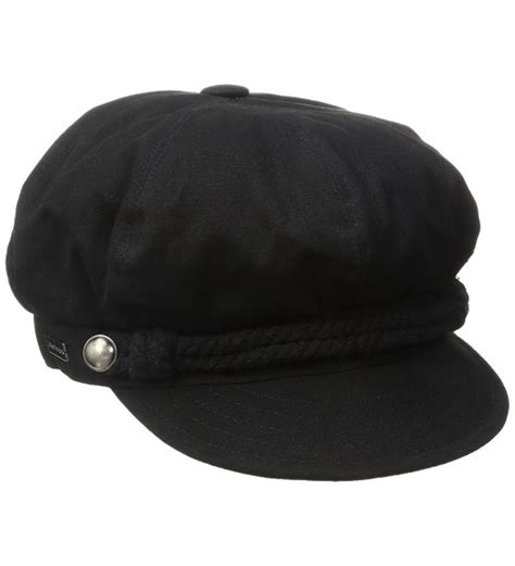 Women's Fisherman Cap Black CK12NUPS7GJ