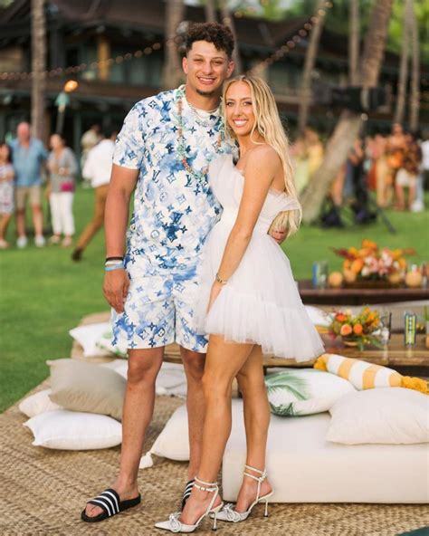 Patrick Mahomes' wife Brittany recalls 'wild' first year of marriage ...