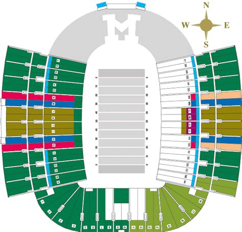 Missouri Football Stadium Seating Chart | Elcho Table