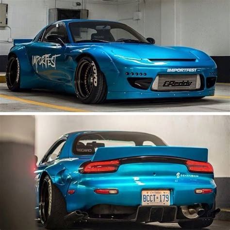 RX-7 rocket bunny | Mazda rx7, Mazda cars, Mazda