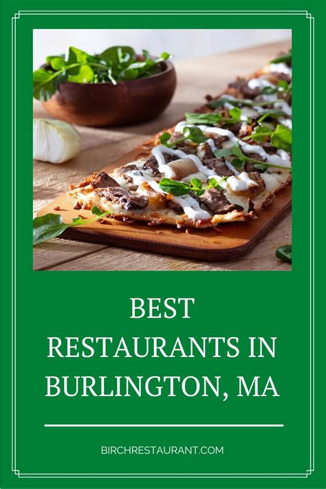 15 Best Restaurants in Burlington, MA [2023 Updated]