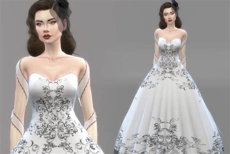 Wedding Dress 1 | Wedding Clothes Mod Download