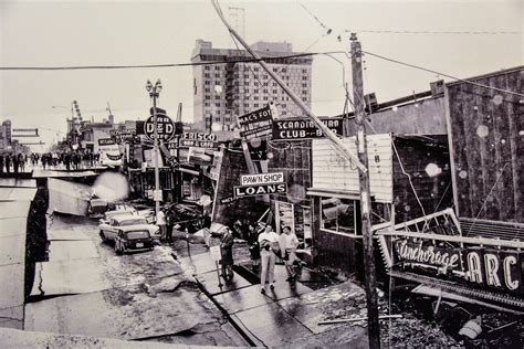 1964 Great Alaska Earthquake Photo of Downtown Anchorage, Alaska ...