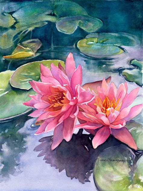 This item is unavailable | Etsy | Lotus flower painting, Oil painting ...