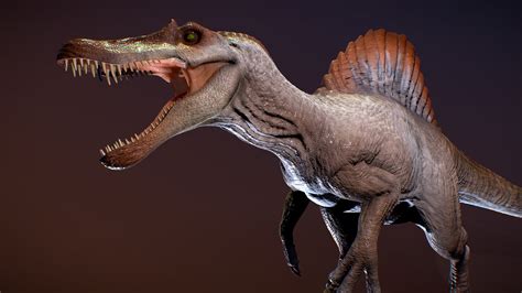 Spinosaurus Jurassic park 3 fan art - 3D model by David RR (@david222 ...