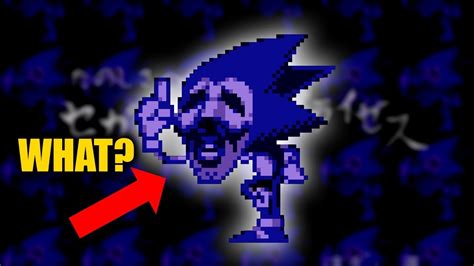 Sonic Creepy Sound Easter Egg