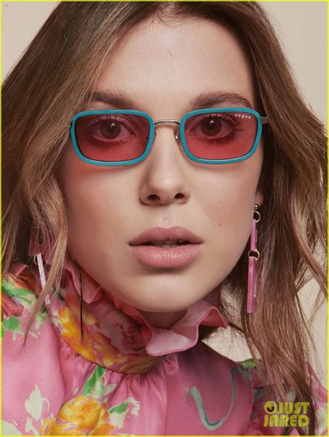 Millie Bobby Brown Teams Up With Vogue Eyewear For New Collection ...