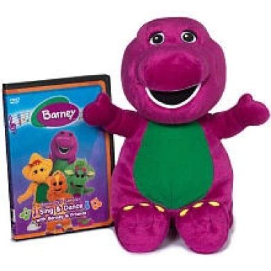 Barney Huggable Plush with DVD by Play Along - Shop Online for Toys in ...