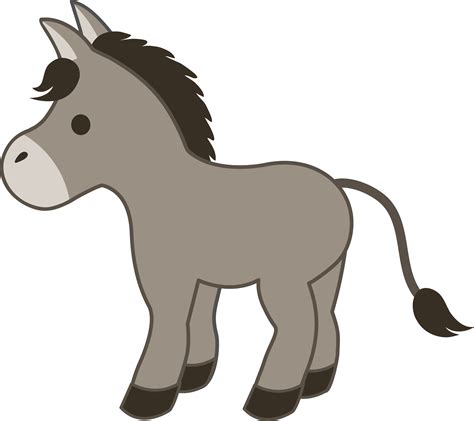 Donkey Drawing - ClipArt Best