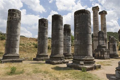 Sardis stock image. Image of buildings, ruined, anatolia - 49790125