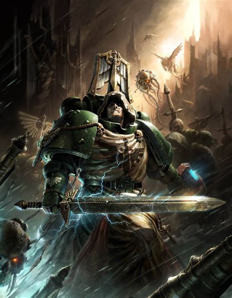 Warhammer 40k Dark Angels Art