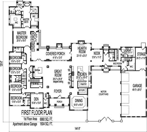 10000 Square Foot House Floor Plans - floorplans.click