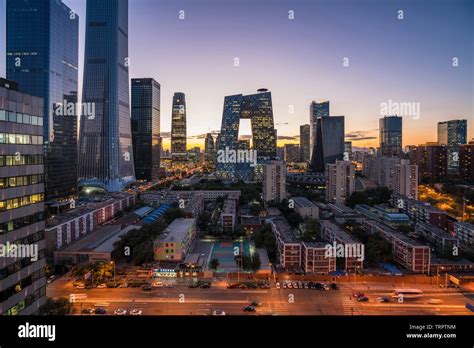 Beijing Skyline Night High Resolution Stock Photography and Images - Alamy