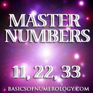 master numbers - Learn The Basics Of Numerology Free, Today!