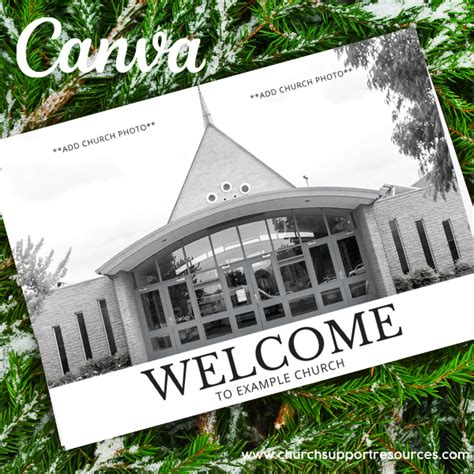 Welcome to Church Brochure Template - Add to Visitor's Pack for Your ...