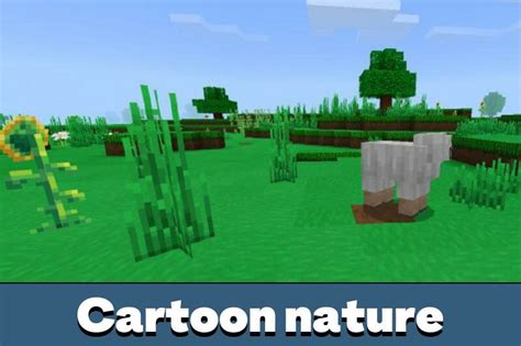 Cartoon Texture Pack for Minecraft PE | Textures for Minecraft PE ...