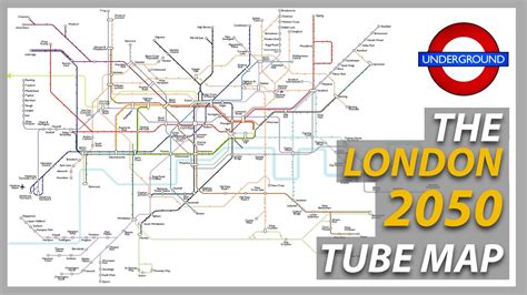 London Tube Map 2050