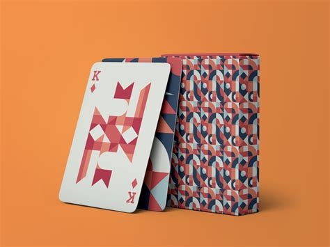 Playing Cards Design - Geometric and Abstract by Ruben Albrecht on Dribbble