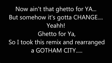 R.KELLY - GOTHAM CITY (REMIX) **(LYRICS ON SCREEN)** - YouTube