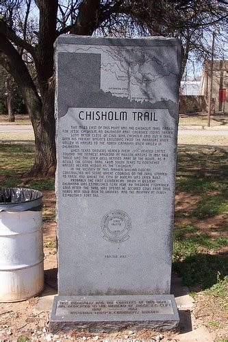 Chisholm Trail Monument | Memorial Park, Duncan, Oklahoma | Flickr