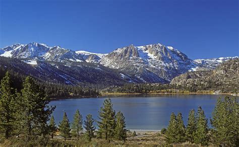 June Lake Sierra Nevada Mountains Photograph by Greg Vaughn - Pixels