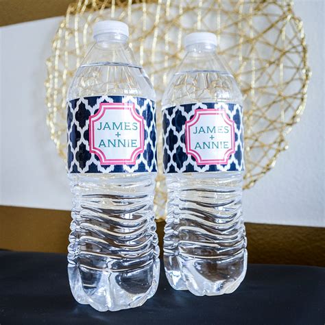 Custom Full Color Water Bottle Labels - GB Design House