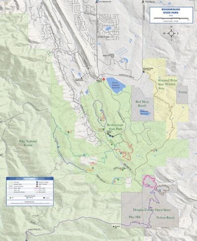 Roxborough State Park Map by Pocket Pals Trail Maps | Avenza Maps