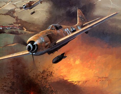 WWII Aviation Art Wallpaper WallpaperSafari 13545 | Hot Sex Picture