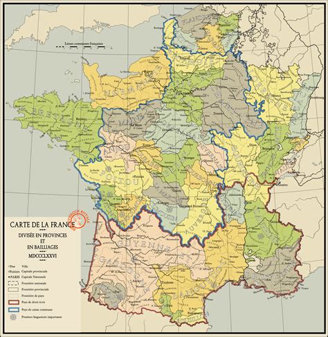 Map of the Kingdom of France by nanwe01 on DeviantArt