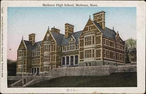 Methuen High School, Methuen, Mass. | Methuen, Old postcards ...