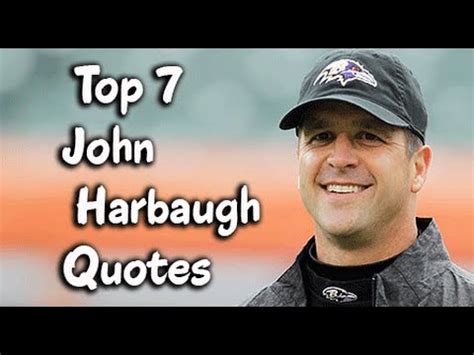 Top 7 John Harbaugh Quotes - The American football coach - YouTube