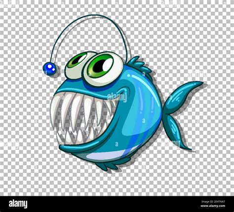 Cartoon Angler Fish