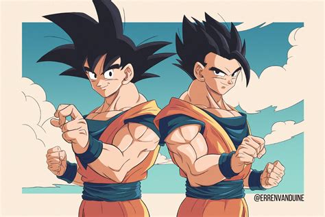 Dragon Ball Z Goku And Gohan Together