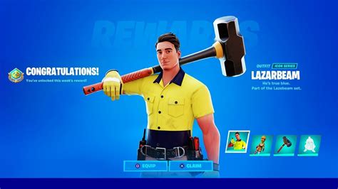 Unlocking *LAZARBEAM* SKIN FREE in FORTNITE! - YouTube