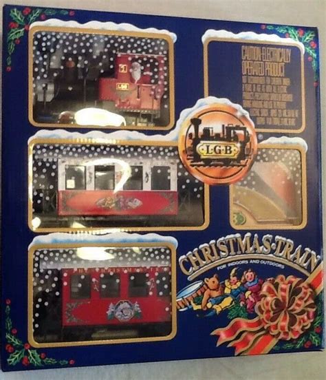 LGB The Christmas Train - RARE 1991 Christmas Set 21540 #trains ...