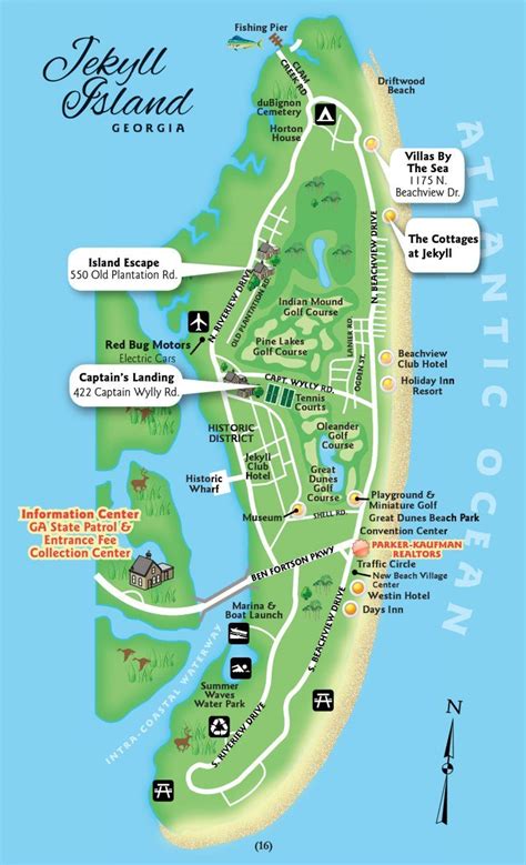 Island Map | Parker-Kaufman Realtors