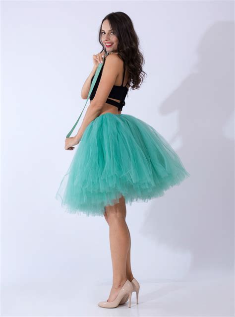 Royal Blue Tulle Short Tutu Skirt