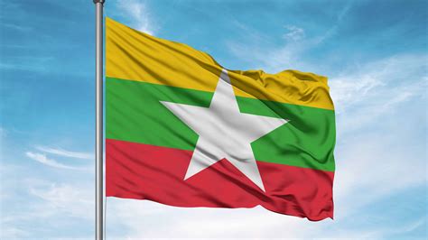 Flag Of Myanmar History, Meaning Design Britannica, 43% OFF