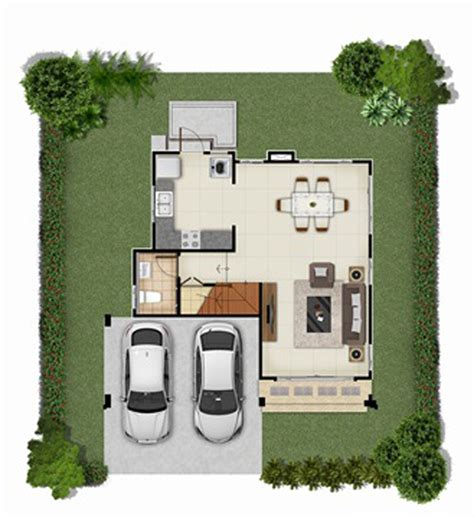 Four Single Detached Twin Two Storey Houses | Pinoy ePlans