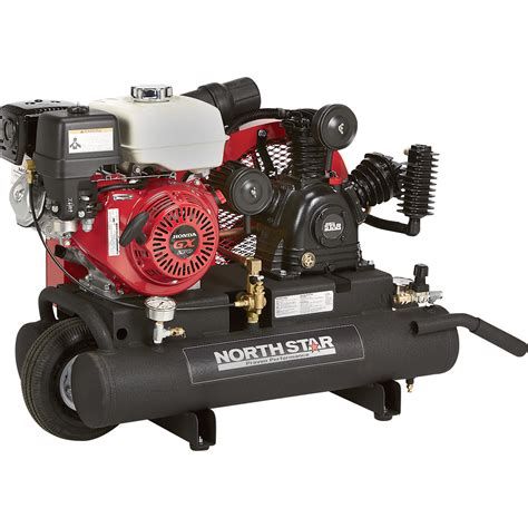 NorthStar Gas-Powered Air Compressor — Honda GX270 OHV Engine, 8-Gallon ...