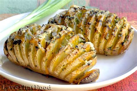 Sliced Baked Potatoes Recipe with Picture - LoveThatFood.com